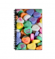 Cahier de texte Bonbon Candy Hearts