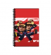 Cahier de texte Checo Perez And Max Verstappen