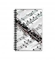 Cahier de texte Clarinette Musical Notes