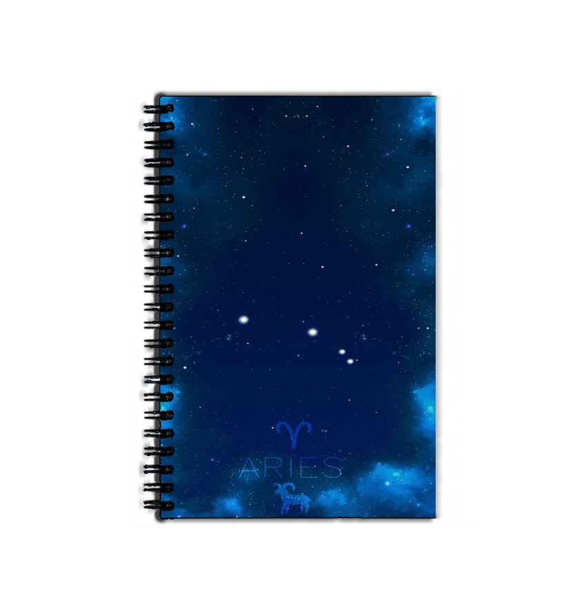 Cahier de texte Constellations of the Zodiac: Aries