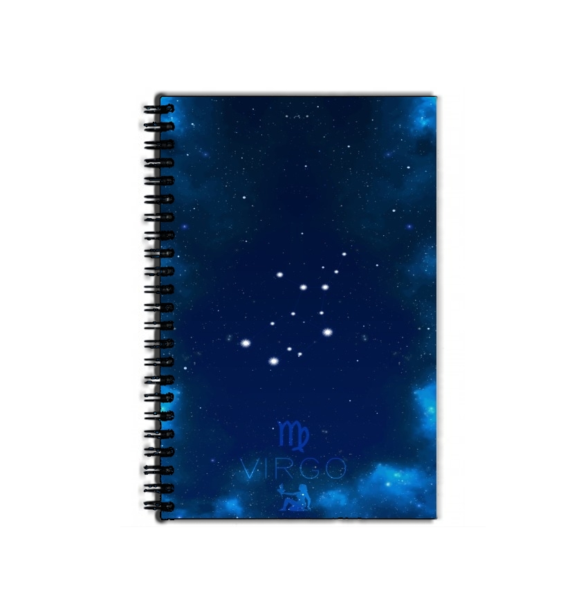 Cahier de texte Constellations of the Zodiac: Virgo