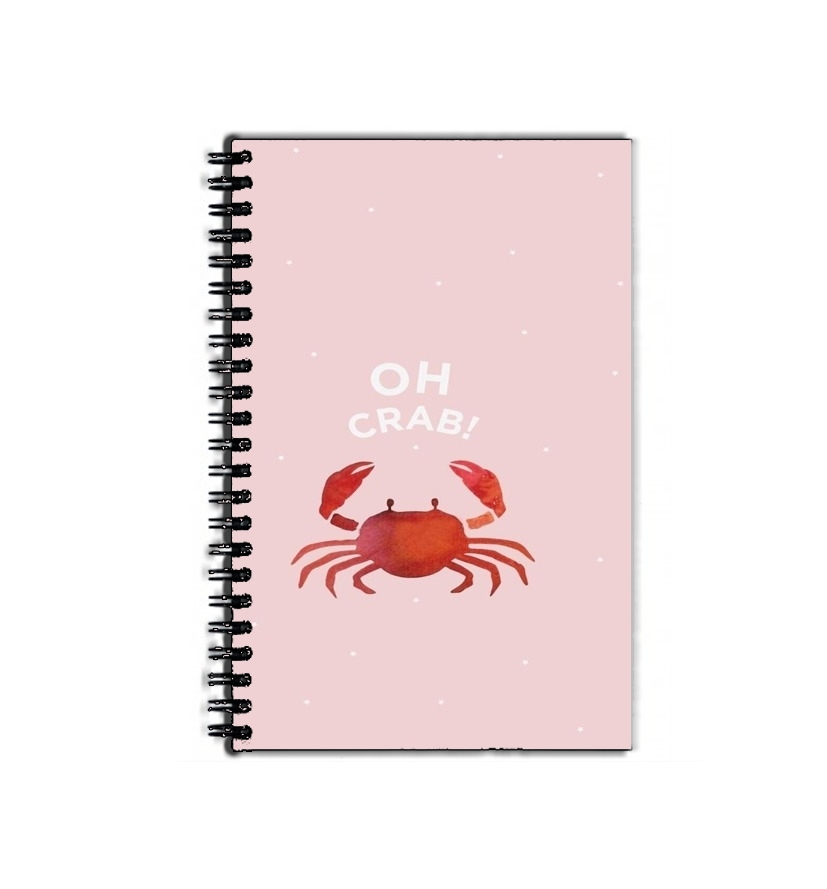 Cahier de texte Crabe Pinky