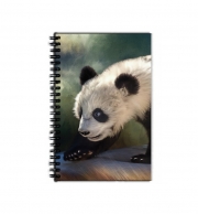 Cahier de texte Cute panda bear baby