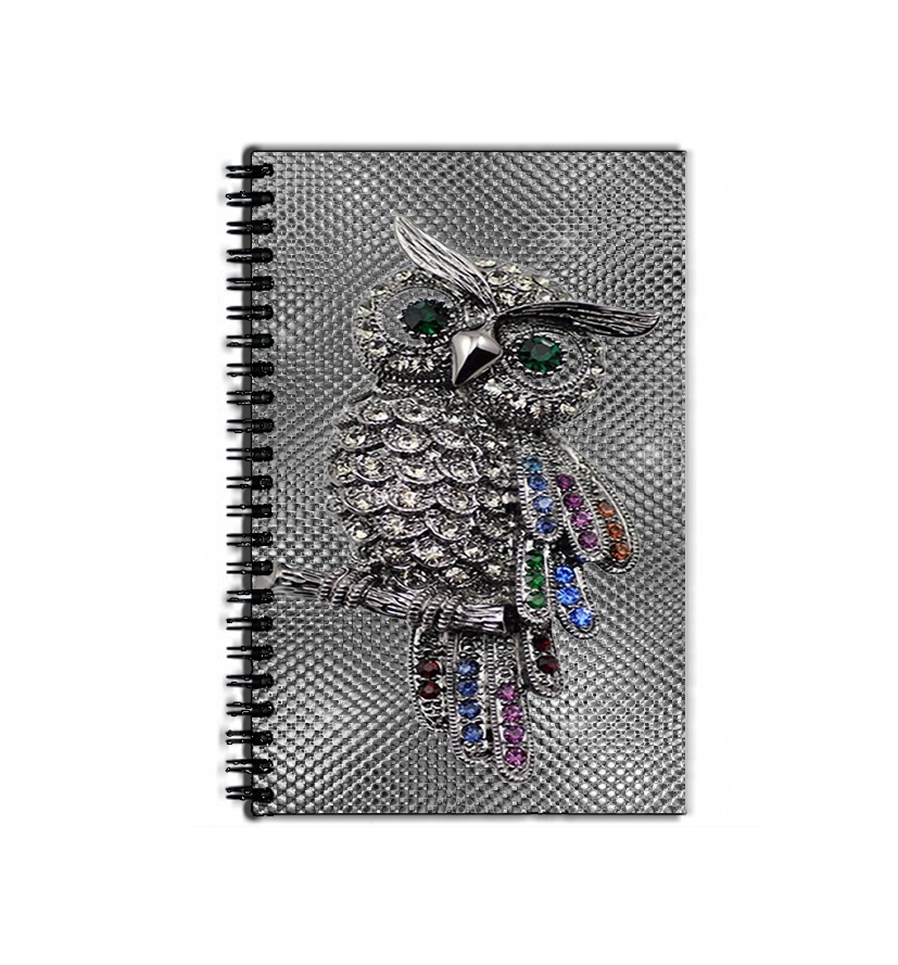 Cahier de texte diamond owl