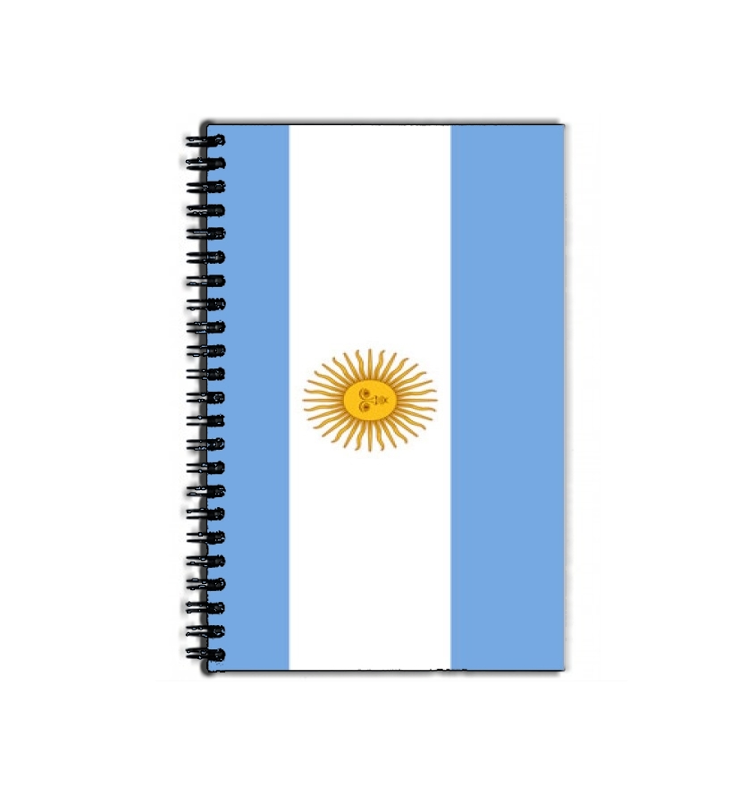 Cahier de texte Drapeau Argentine