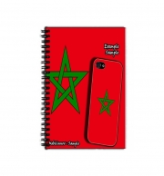 Cahier de texte Drapeau Maroc