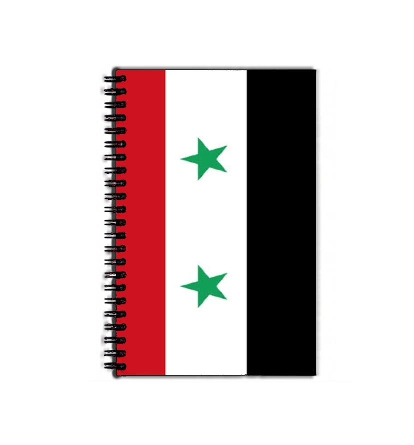 Cahier de texte Drapeau Syrie