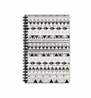 Cahier de texte Ethnic Candy Tribal in Black and White