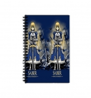 Cahier de texte Fate Zero Fate stay Night Saber King Of Knights