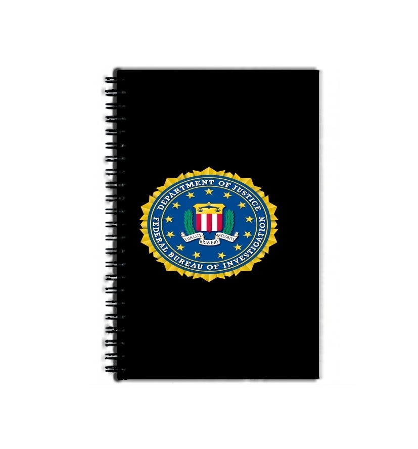Cahier de texte FBI Federal Bureau Of Investigation
