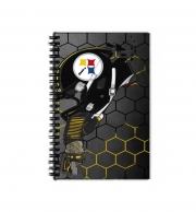 Cahier de texte Football Helmets Pittsburgh