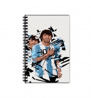 Cahier de texte Football Legends: Lionel Messi Argentina