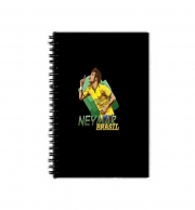 Cahier de texte Football Stars: Neymar Jr - Brasil