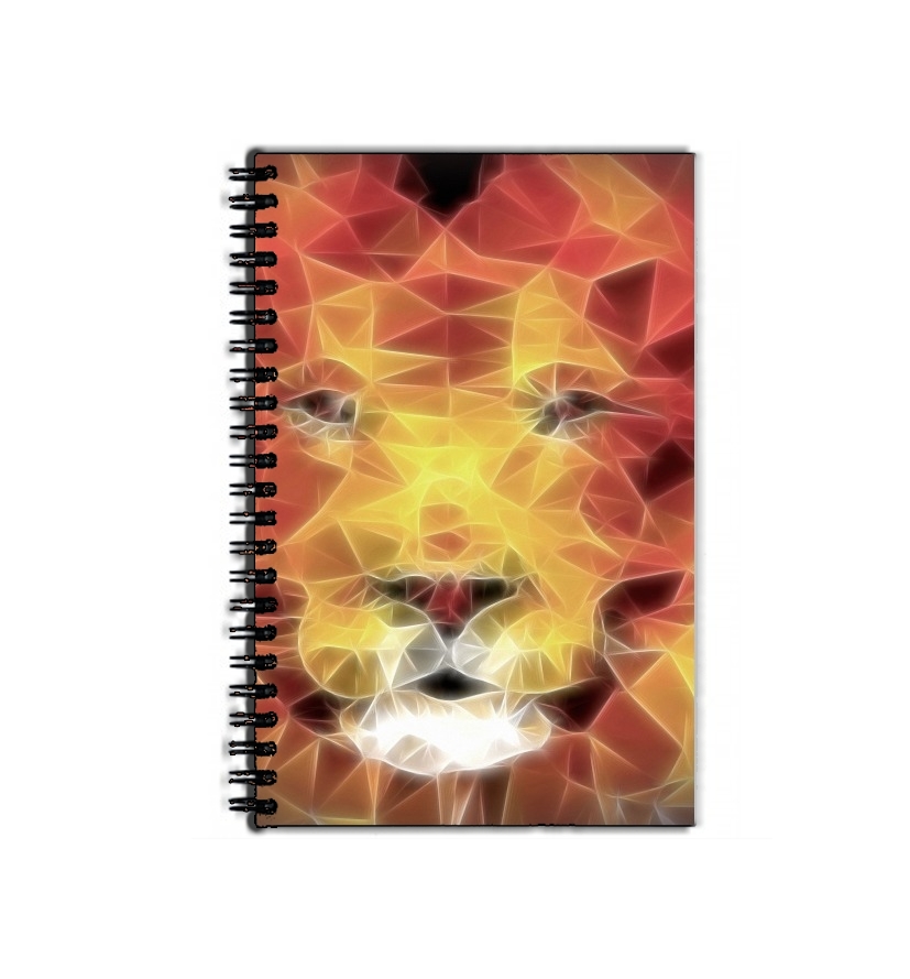 Cahier de texte fractal lion
