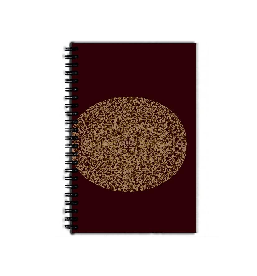 Cahier de texte Geometric Bohemian Mandala