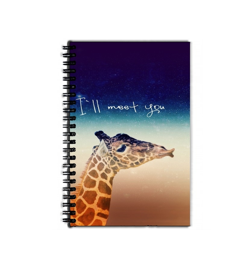 Cahier de texte Giraffe Love - Gauche