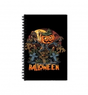 Cahier de texte Halloween Pumpkin Crow Graveyard
