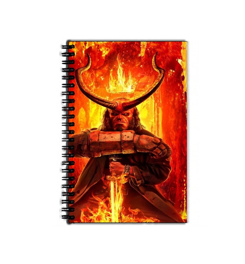 Cahier de texte Hellboy in Fire