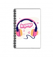 Cahier de texte I Love Kpop Headphone