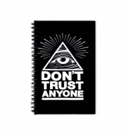Cahier de texte Illuminati Dont trust anyone