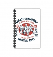 Cahier de texte Karate Champions Martial Arts