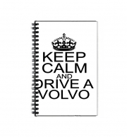 Cahier de texte Keep Calm And Drive a Volvo