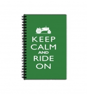 Cahier de texte Keep Calm And ride on Tractor