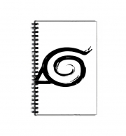 Cahier de texte Konoha Symbol Grunge art