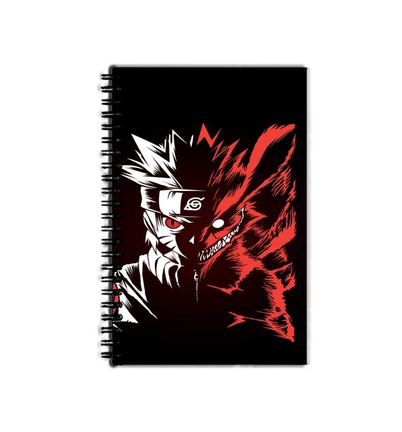Cahier de texte Kyubi x Naruto Angry