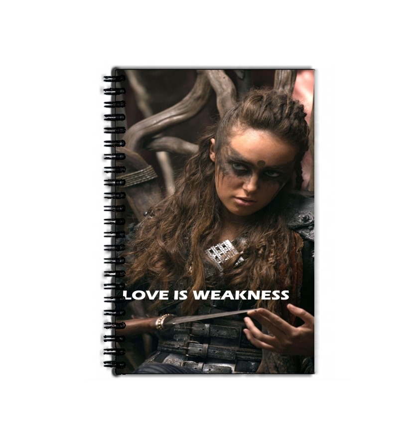 Cahier de texte Lexa Love is weakness