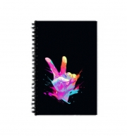 Cahier de texte Love and Peace Sign