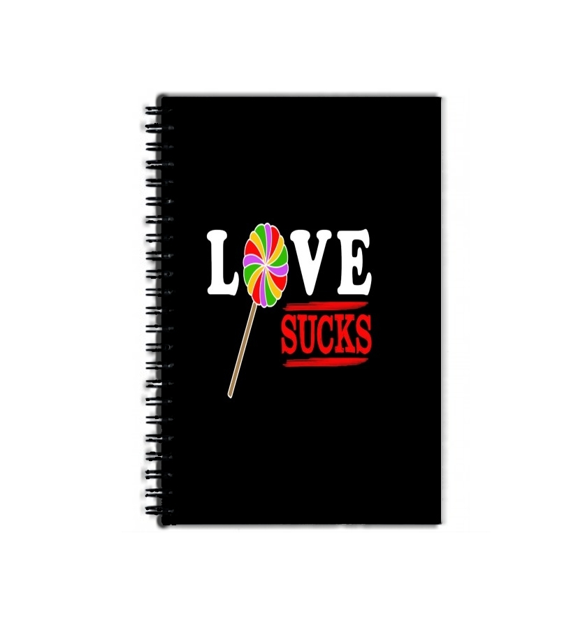 Cahier de texte Love Sucks