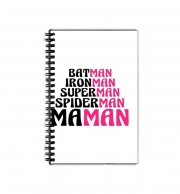 Cahier de texte Maman Super heros