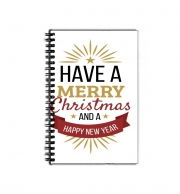 Cahier de texte Merry Christmas and happy new year