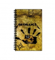 Cahier de texte Metallica Fan Hard Rock