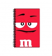 Cahier de texte M&M's Rouge