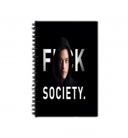 Cahier de texte Mr Robot Fuck Society