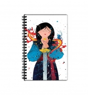 Cahier de texte Mulan Princess Watercolor Decor