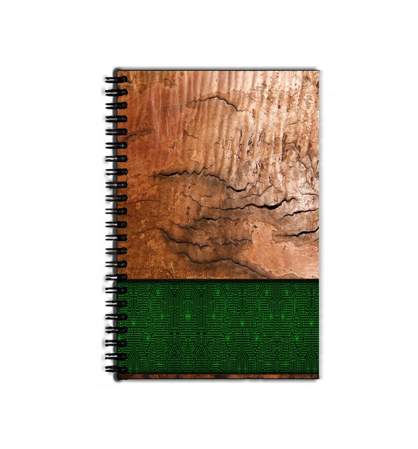 Cahier de texte Natural Wooden Wood Oak