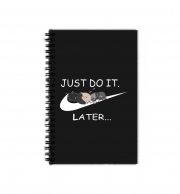 Cahier de texte Nike Parody Just do it Later X Shikamaru
