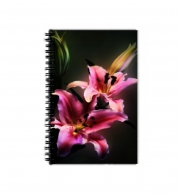 Cahier de texte Painting Pink Stargazer Lily