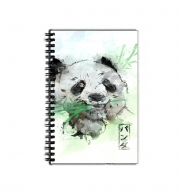Cahier de texte Panda Watercolor