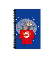 Cahier de texte Peanut Snoopy x StarWars