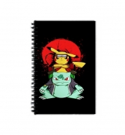 Cahier de texte Pikachu Bulbasaur Naruto