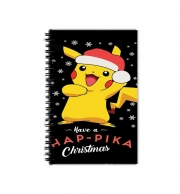 Cahier de texte Pikachu have a Happyka Christmas