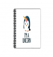 Cahier de texte Pingouin wants to be unicorn