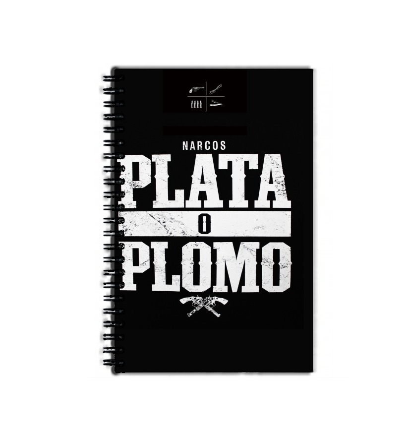 Cahier de texte Plata O Plomo Narcos Pablo Escobar