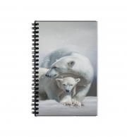 Cahier de texte Polar bear family