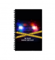 Cahier de texte Police Crime Siren
