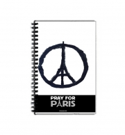 Cahier de texte Pray For Paris - Tour Eiffel